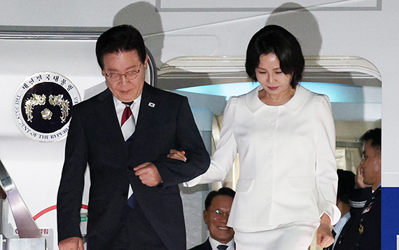 李, 서울 도착…인도·베트남 5박6일 순방 마무리