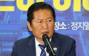 전국 도는 정청래, 경기 안성서 최고위원회의