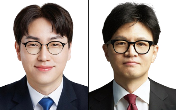 부산북갑 하정우 43% 한동훈 42%