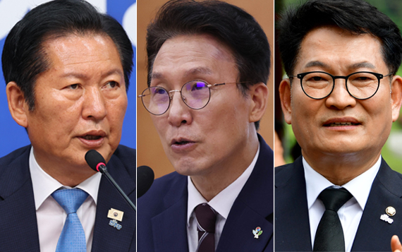 與 전대 8월17일 가닥…정·김·송 당권 경쟁