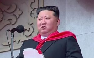 김정은, 韓 핵잠 추진에 "정세 극도로 악화"