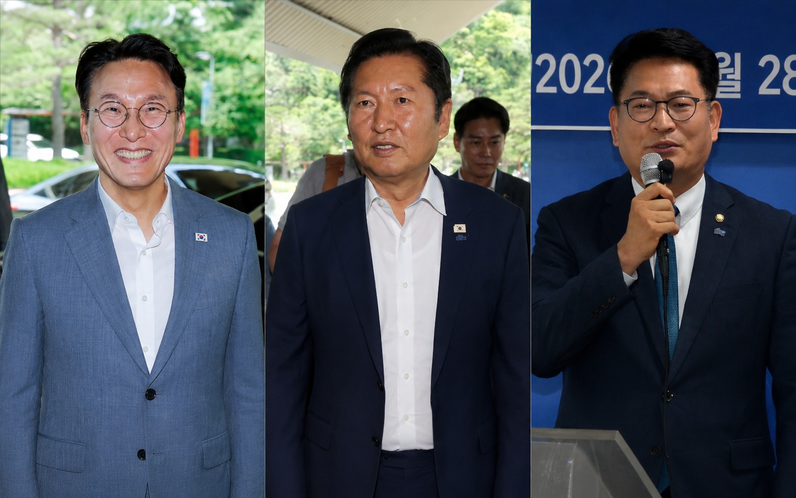 與 노선투쟁…金·宋 "확장" vs 鄭 "내부통합"