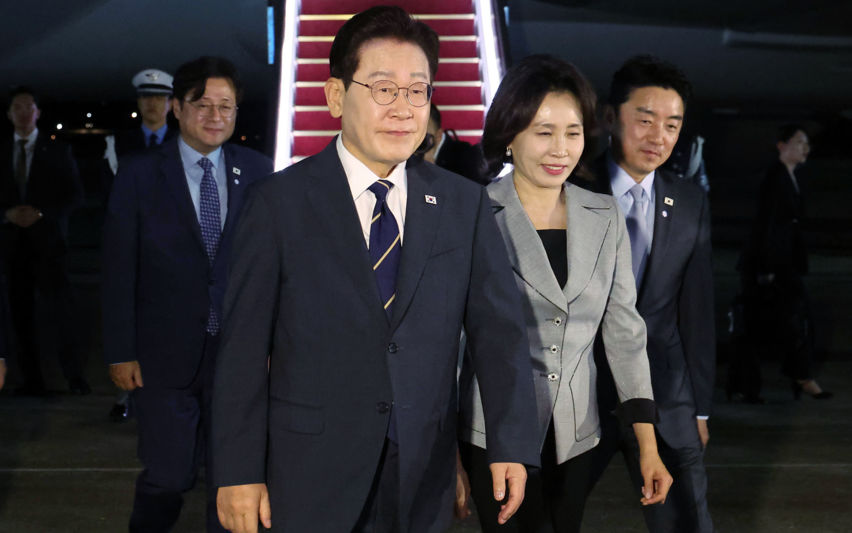 李, 서울공항 도착…나토·몽골 순방 마무리