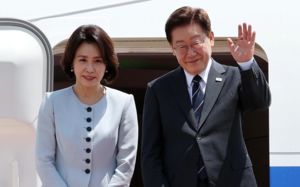 李, 샌프란시스코로 출국…7박11일 美·남미 순방길