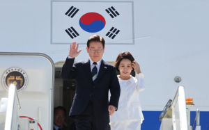 李, 상파울루 도착…정의선 등 경제사절단 동행