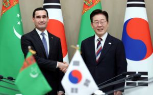 韓-투르크 정상회담…"자원과 일자리 이을 것"