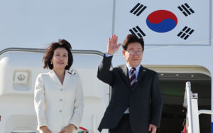 李대통령 멕시코 도착…내일 정상회담 예정