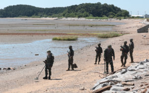 합참 "지뢰 부상자, 美 헬기 후송 사실아냐"