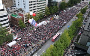野 오늘 숭례문 장외집회 예고…일각서 신중론