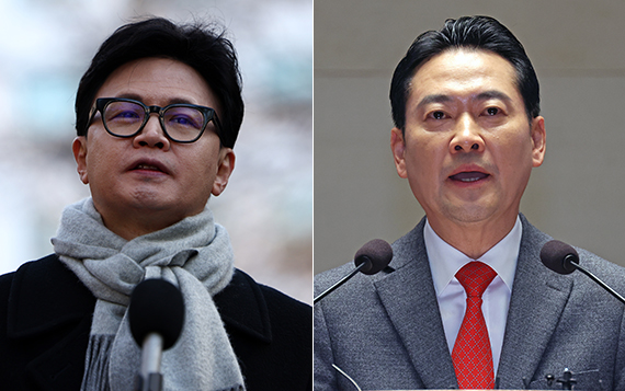한동훈 "제명, 또 다른 계엄 선포" 장동혁 "결정 뒤집을 생각 없다"