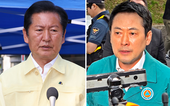 막판 유세 톤다운…여야 대전행 정 "지원 최선" 장 "李 어딨나"