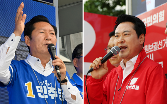 與 "李 대통령에 힘 실어줘야"  野 "李 자체가 대한민국 오류"