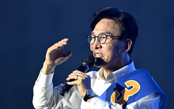 민주당 신임 당대표에 김민석 선호투표 반영 득표율 54.08%