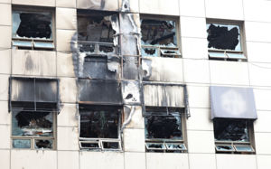 명동 캡슐호텔, 대부분 스프링클러 없어