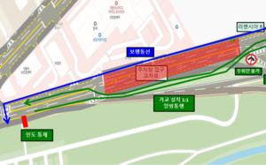 'GTX 공사' 여의도 성모병원~리첸시아 차로 축소