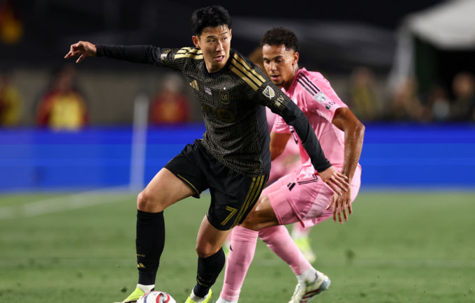 '전반 45분'만 뛴 손흥민 &nbsp;LAFC 북중미컵 16강행