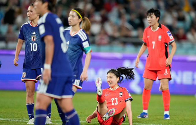 일본의 벽은 높았다 신상우호, 1-4 완패