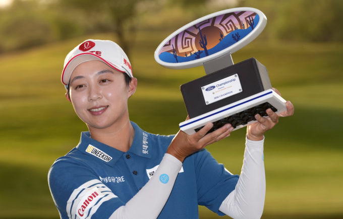 김효주, LPGA 3연승 도전 박인비 어깨 나란히 할까