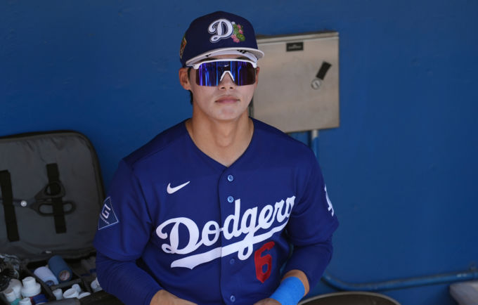 김혜성, 콜업 후 첫 선발 9번 타자 유격수로 출격