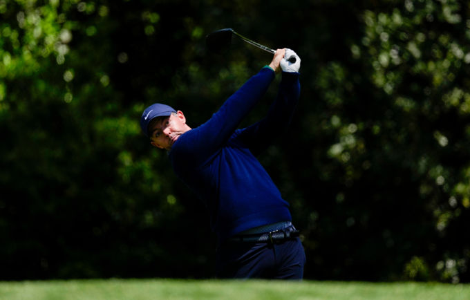 '디펜딩 챔피언' 매킬로이 마스터스 1R 공동 선두