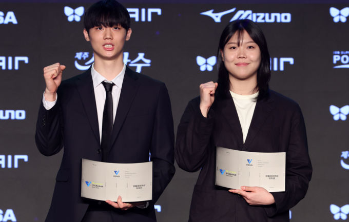 'V-리그 영플레이어상' 이지윤 "내년엔 '언니미' 보여줄게요"