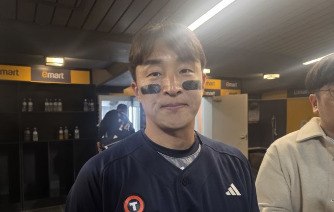 "내 데뷔전에 99점 주고 싶다" 두산 손아섭, 화려한 이적 신고