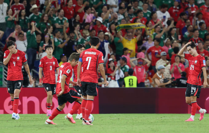 한국, FIFA 랭킹 32위 추락 2021년 12월 이후 최저