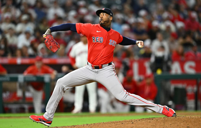 보스턴 채프먼, 1364K 달성 MLB 불펜 사상 최다 신기록