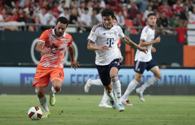 김민재 주장 완장·35분 출전 뮌헨, 제주 원정서 2-1 신승