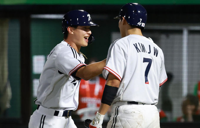 WBC 미발탁·시즌 부진 딛고 윤동희, 대표팀서 찾은 전환점