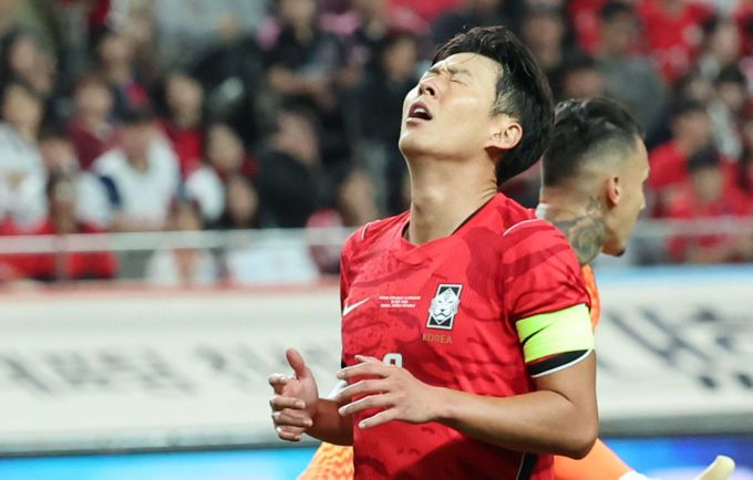 '차범근과 나란히' 韓 최다골 손흥민 "감흥 없어…패배 안타깝다"