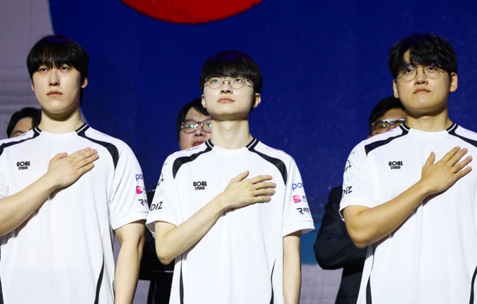 페이커 출격한 한국 LoL 3전 전승으로 준결승행