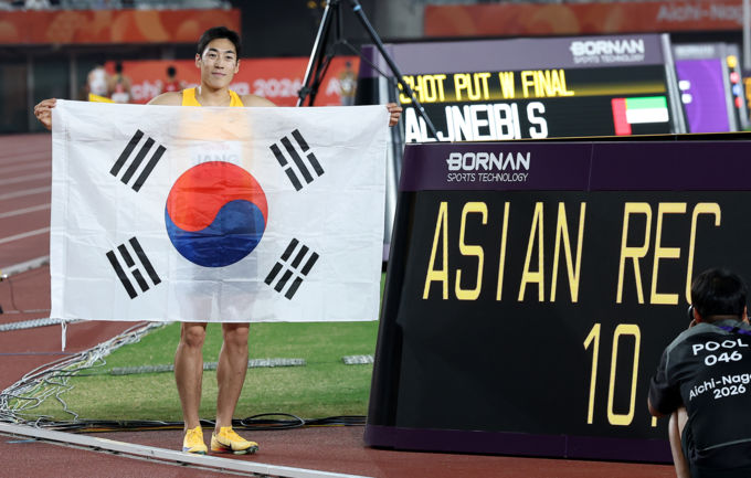 장민호 '아시아新 수립' 패러게임 육상 100m 金