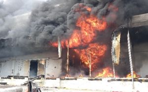 완도 냉동창고 화재, 토치 쓴 외국인 구속영장