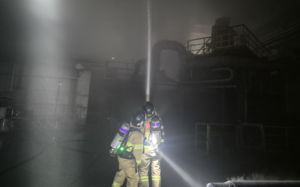 서산 금속가공 공장 불…20대 작업자 2도 화상