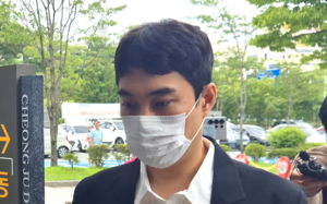 '미성년자 성매수' 최영중, 영장심사 출석