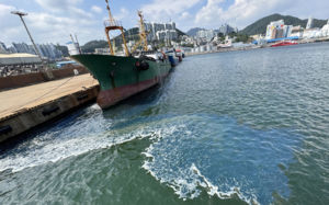 부산 감천항서 경유 425ℓ 유출한 러 화물선 적발