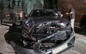 車 11대·경찰 치고 20㎞ 도주…실탄 4발 쏴 검거(영상)